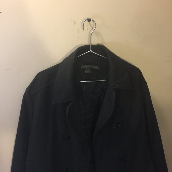 Kenneth Cole Reaction Pea Coat - Picture 10 of 15
